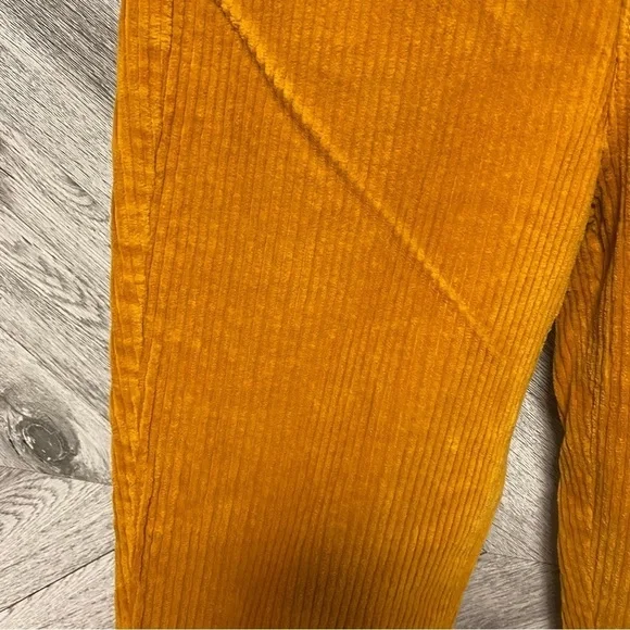L’AGENCE | The Affair High Rise Flare Corduroy Pants Mustard - Picture 4 of 6